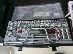 Force 41pc 1/2" Socket Set (Inches Metric)