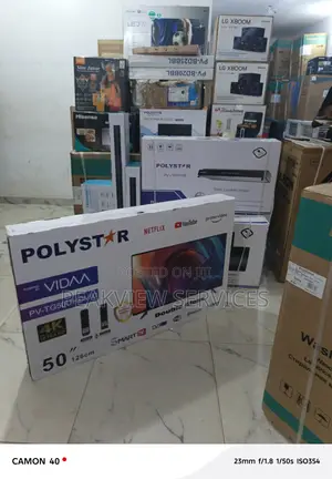 Polystar Pv-Tg50hdvid 50 Inches Ultra Hd Android Tv