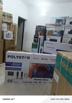 Olystar 50 Inches Smart Led Tv – Strong Stylish Pv-Tg50hdvid