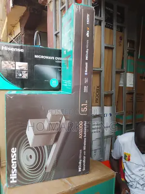 Hisense 340w Soundbar Wireless Subwoofer and Night Mode Soundsystem