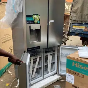 New Hisense 4door Side by Side Refrigerator