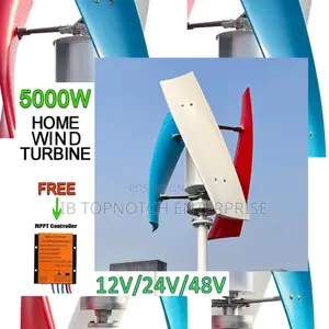 The Ultimate Solution for High Energy Bills: 5kw 48v Vertical Turbine