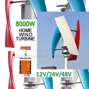 Sustainable Power, Serious Savings: The 5000w 48v Vertical Turbine