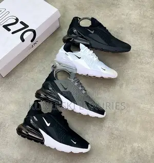 Original Nike Air Max 270 “Tripple Black” Sneakers Available