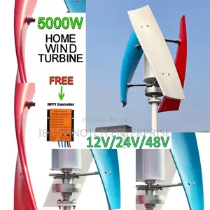 Save on Power Today With 5000w 48v Vertical Wind Turbine