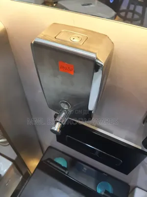 Stainless Steel Wallmounted Soap Dispenser - For Bathroom or Hotel Use