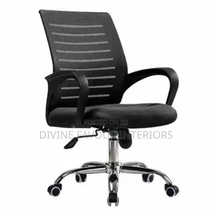 Mesh Back Line Medium Back Secretary Office Chair