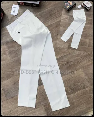 White Pants Trouser