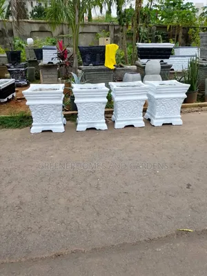 Concrete Designed Pots
