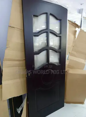 Black Kitchen Door 3 by 7ft
