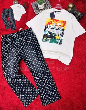 Louis Vuitton Top and Jean Set for Men