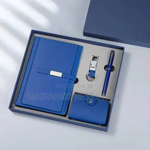 4in1 Gift Box Set (Diary+Key Ring+ Card Wallet+ Pen)