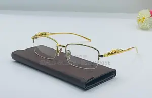 Rimless Clear Designer Glasses With Box