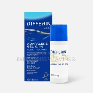 Differin Gel 0.1% Adapalene Acne Treatment