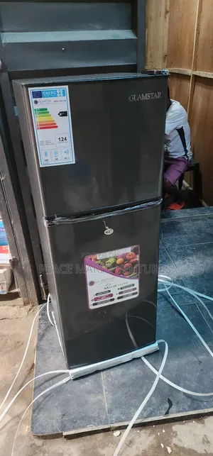 Glamstar Double Door 150litres Refrigerator With 2years Warranty