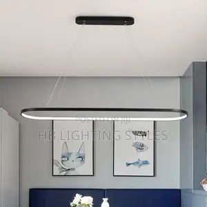 Nordic Minimalist Led Black Pendant Light