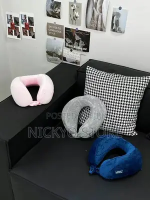 Plush Memory Foam U-Shaped Neck Pillow