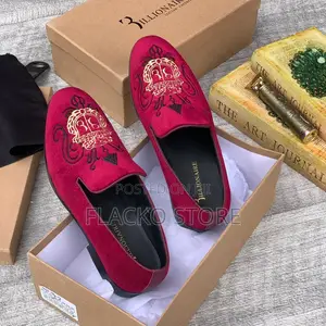 Original Billionaire Suede Loafers Shoes