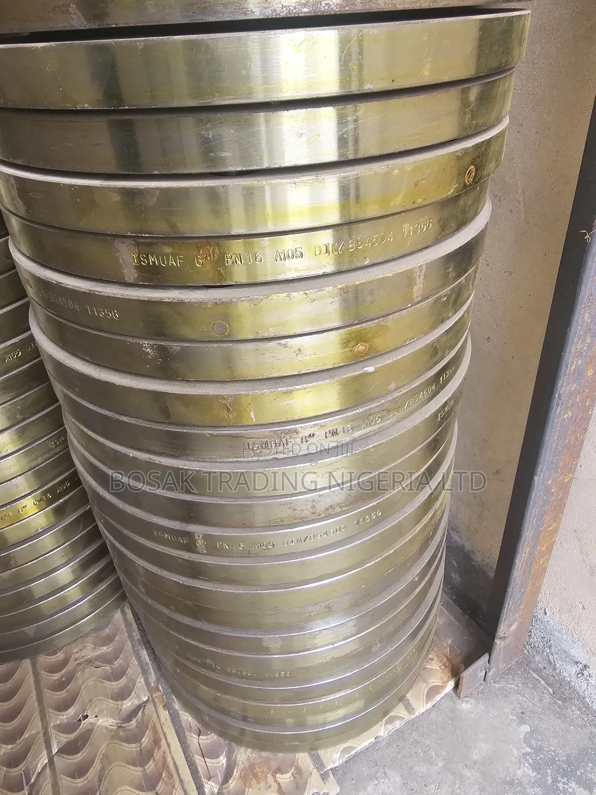 6" Flat Flanges