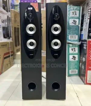 F D T60x Floorstanding Tower Speaker - Black