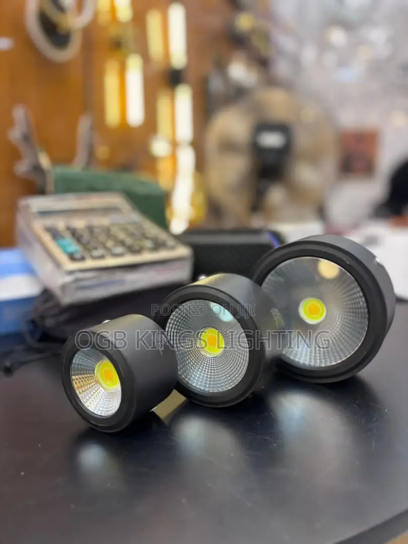 Surface Mounted Led Downlight Dimmable Spotlight Cob Non-Opening