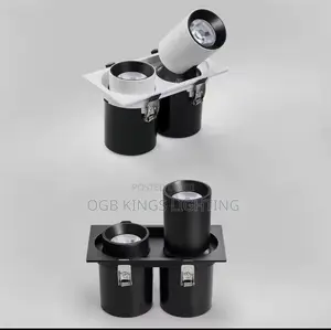 Adjustable Recessed 2in1 Pop Ceiling Lights