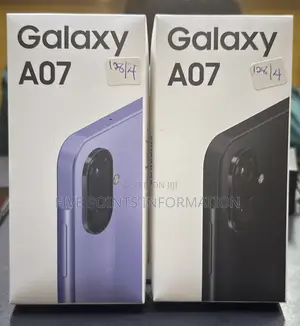 New Samsung Galaxy A07 4G 128 GB Black
