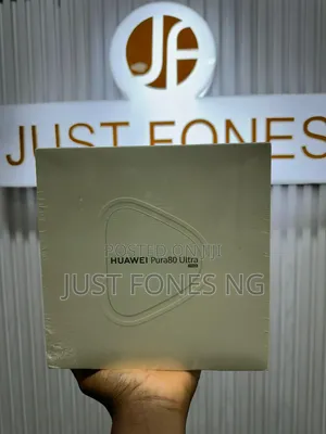 New Huawei Pura 80 Ultra 512 GB Black