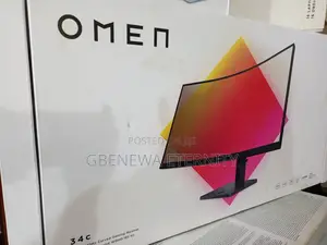 HP Omen 34c Ultrawide Curved Monitor – Perfect for Gaming Work