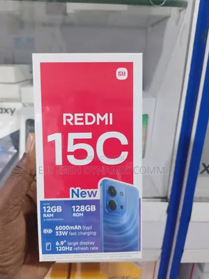 New Xiaomi Redmi 15C 4G 128 GB Red