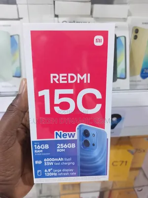 New Xiaomi Redmi 15C 4G 256 GB Red