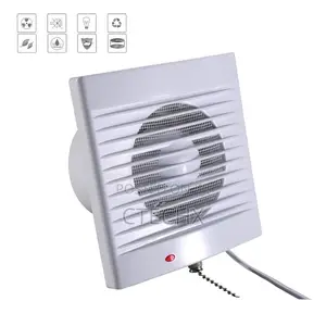 Hon Guan 4 Inch Pull Cord Bathroom/Kitchen Extractor Fan