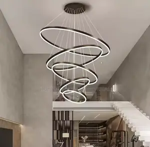 5 Ring Chandelier