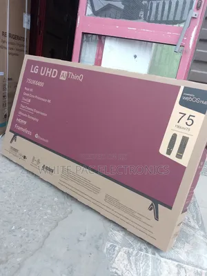 Lg 75"Inch Uhd Smart Webos Frameless Tv >Netflix > Youtube >Wi-Fi