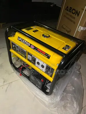 Constant Elepaq Heavy-Duty 11kva Sv22000e2 Generator With Tyre
