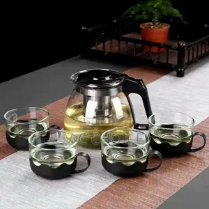 Glass Teapot Scented Tea 5 Pieces