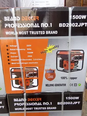 Beand Decker Bd2002jpt Welding Generator.