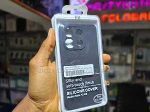 Redmi Note 13 Silicone Black Case
