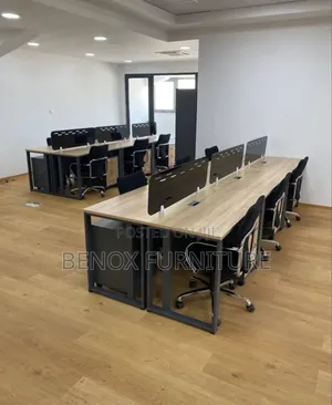 Wooden Workstation 6 in 1 With Drawers