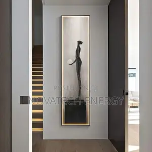 Hallway, Living Room Wall Frame With Led Lighting