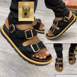 Men’S Triple Buckle Casual Sandals