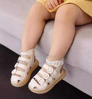 Girls’ Brown Genuine Leather Mary Jane Shoes