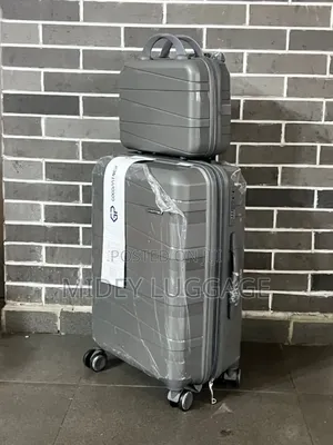 Set of 2 Rubber Luggage Boxes