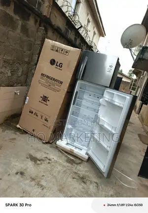 Lg 308l Shiny Steel With Smart Inverter Compressor Refrigerator