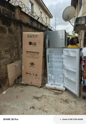 Lg 308 Efficient and Stylish Double Door Refrigerator