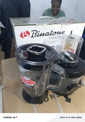 Binatone High-Capacity Blender With Grinder Jar