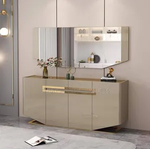 Brand New Sideboard/Buffet With Hanging Mirror