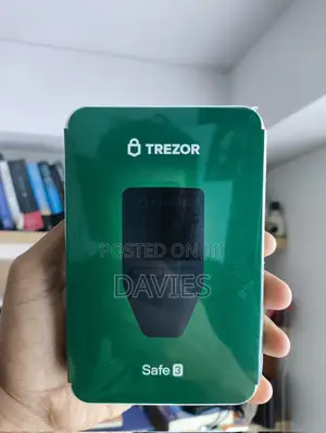Trezor Safe 3 Crypto Hardware Wallet