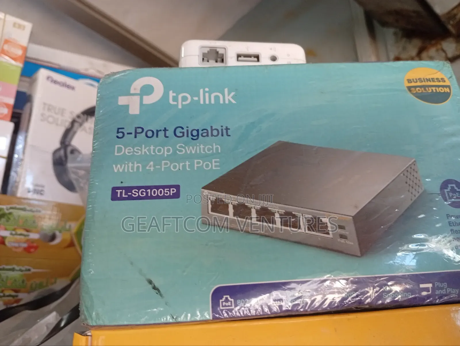 Tp Link 5 Port Gigabit P O E Switch