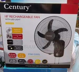 18 Inches Century Rechargeable Wall Fan